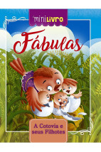 Mini livro: Fábulas - A cotovia e seus filhotes