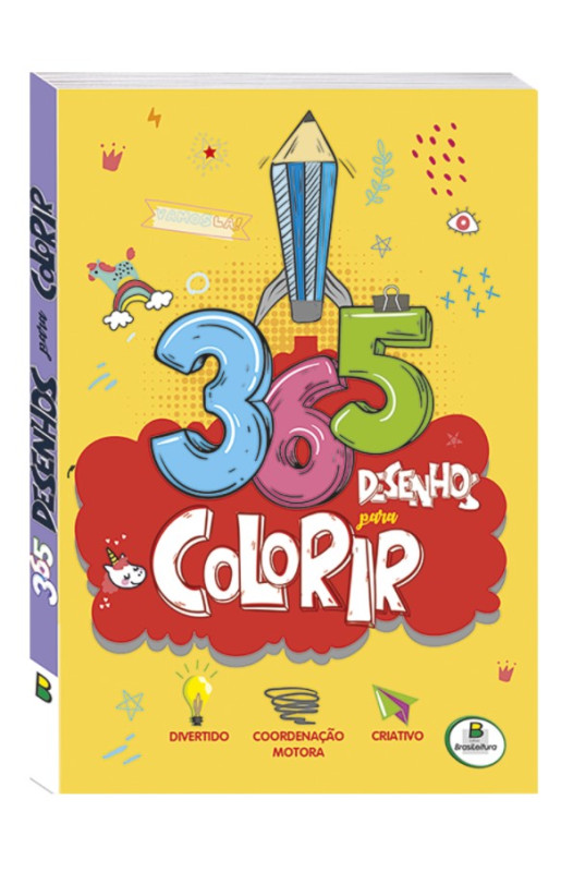 365 Desenhos para colorir (Amarelo)