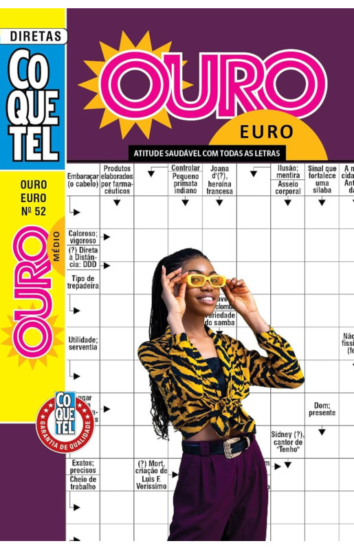 Livro Coquetel Ouro Euro Ed 52