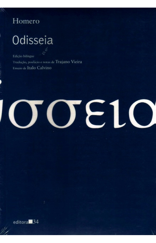 Odisseia - Edição Bilíngue - Editora 34