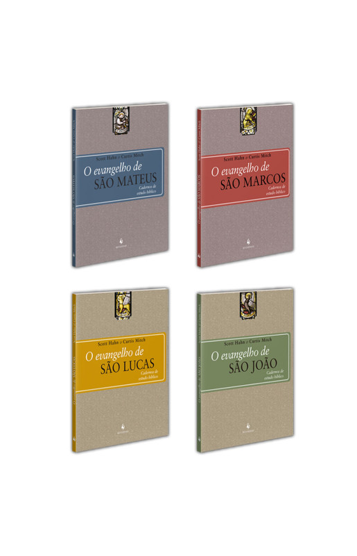 KIT - Cadernos de Estudo Bíblico (4 Evangelhos)