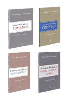 KIT - Cartas de São Paulo (Cadernos de Estudo Bíblico) - 4 Livros